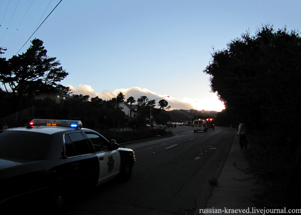 Взрыв газопровода в Сан Бруно (пригороде Сан Франциско) 